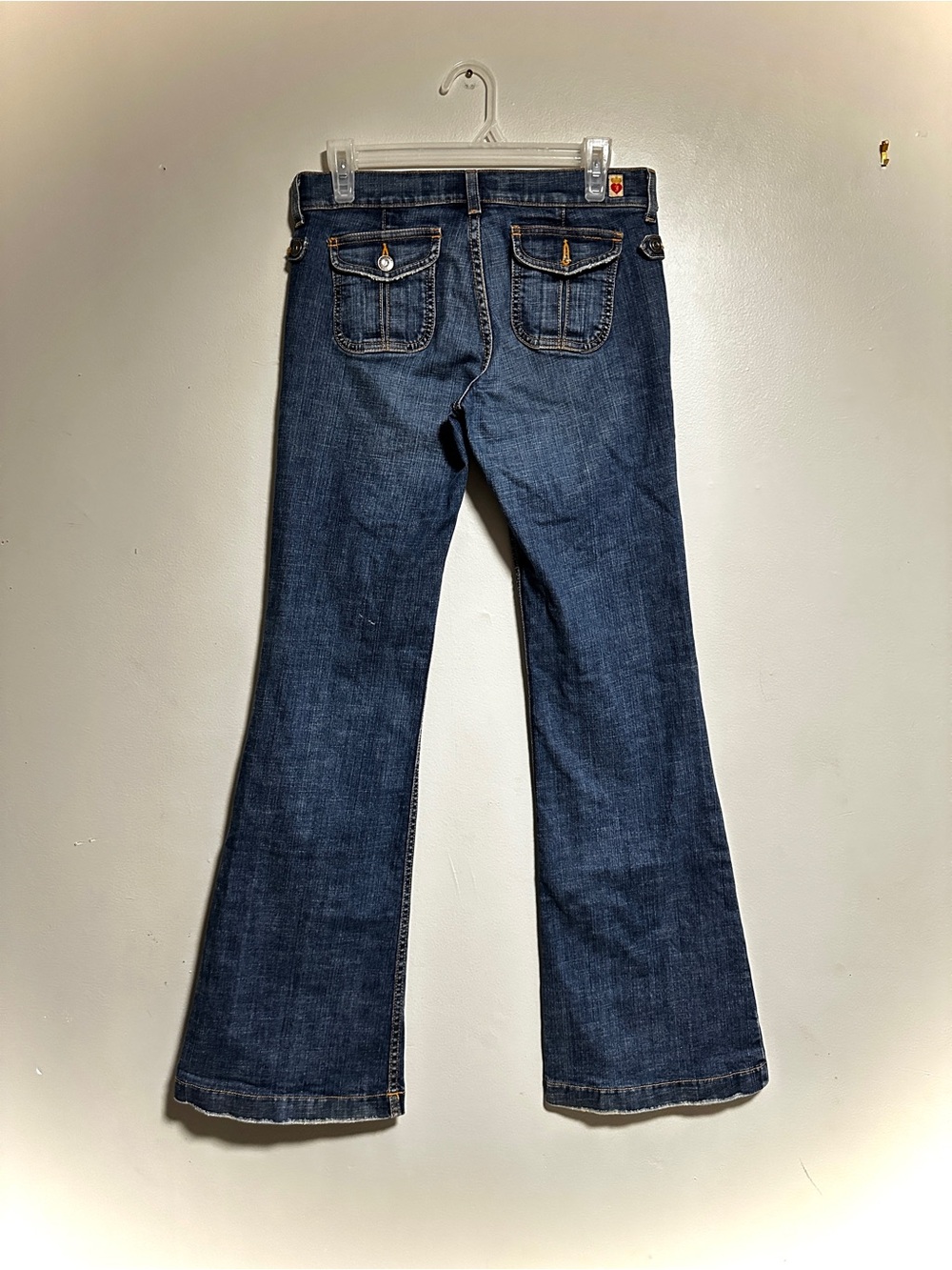 Juicy couture Y2K Women’s Dark Indigo Flare Jeans - Classic Wide Leg
